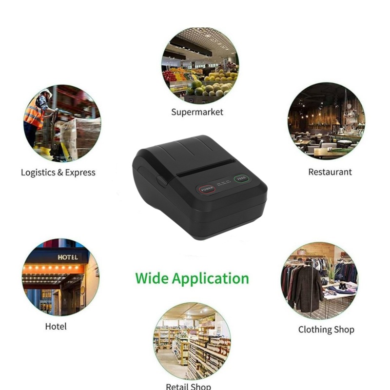 58mm थर्मल प्रिन्टरहरूको अनुप्रयोग क्षेत्रहरू के हुन्?